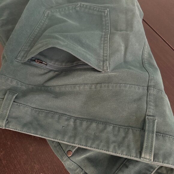 Lululemon ABC Pant Men’s 34x43 Green Utilitech Stretch Abrasion Resistant LM5ABN - Picture 5 of 8